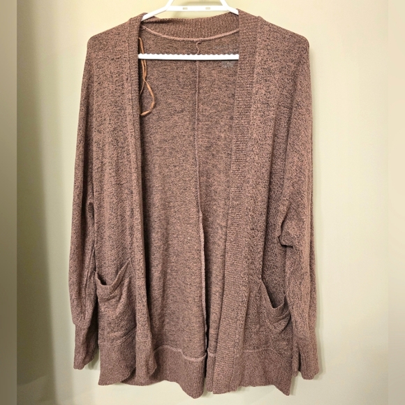 American Eagle size XS cardigan | super soft sweater cardigan | brown - Picture 1 of 4